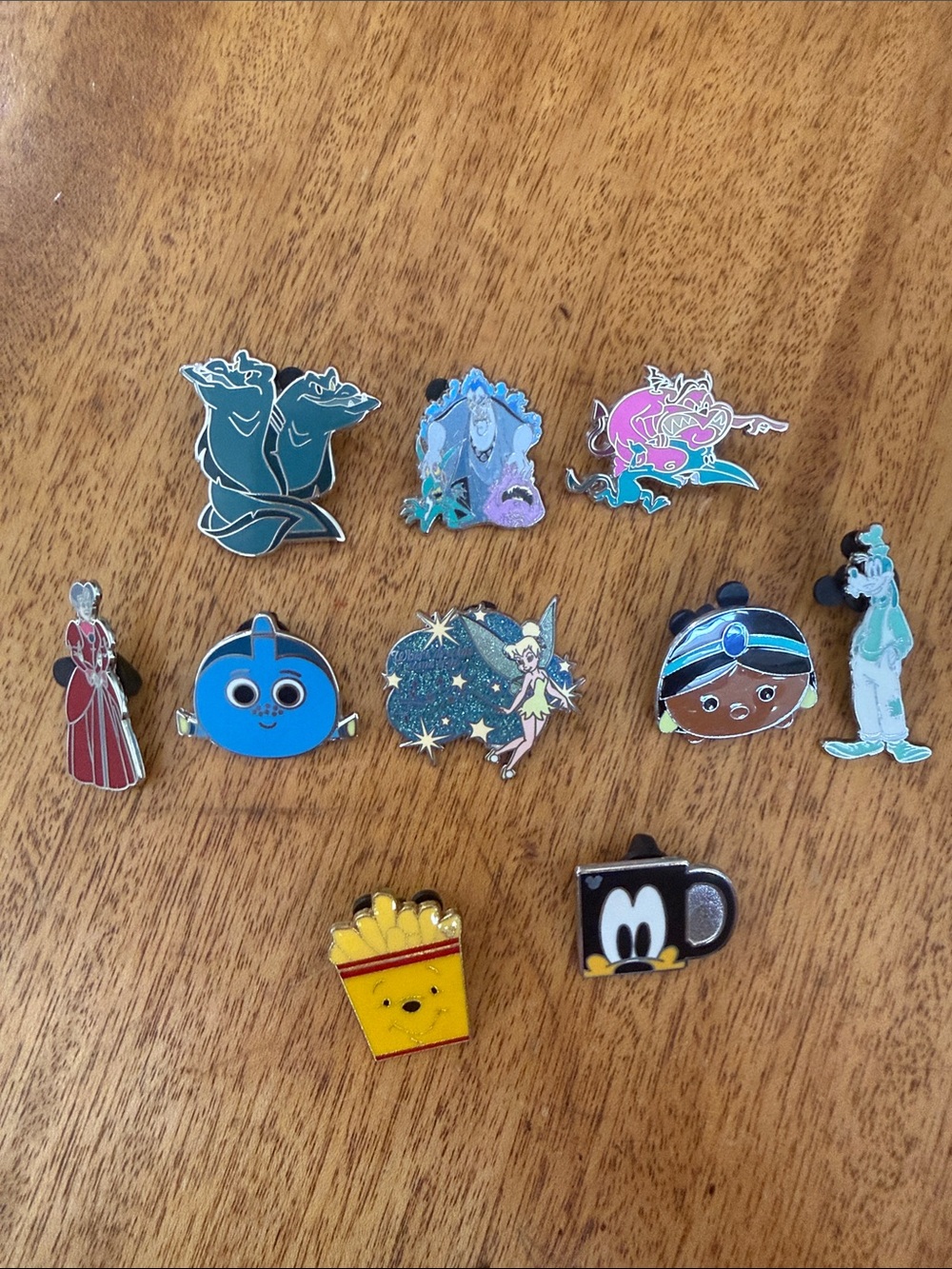Disney Trading Pins. Pack of 10 pins.